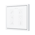 ZENNIO ZVIT70X6 Tecla 70 X6. PC-ABS Capacitive push button 70x70 -