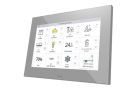 ZENNIO ZVIZ70S Z70 capacitive colour touch panel with 7-inch display, silver