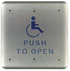 ABTECNO APE-790/0119H PBS-H METALLIC OPENING BUTTON 120X120 MM W/PICTOGRAM
