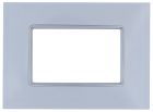 MAPAM 8003BL-1 Art 8003BL-1 3P White Glass Plate