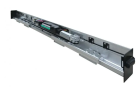 GIBIDI ES140PF21.72 Automatismo ES140 per 2 ante anodizzato argento  Lunghezza trave automatismo (mm): 2000 Luce utile passaggio (mm): 900