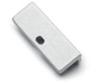 LEDCO EN130/1 TAPPO PER PROFILO SUPERFICE PR130 - PZ.01 C/FORO