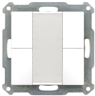 MDT BE-TA5504.G1 BE-TA5504.G1 KNX 55 button, 4 channels, glossy white