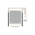 ABTECNO WI-318928 Vertical doors with LIGI installation in guide/axis with the door - BLANKING FUNCTION