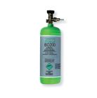 TECNOCONTROL BO200 Bombola Gas CH4 (Metano) - Miscela 0,88% vol. - Dimensioni 2 L - Pressione 30 bar - Volume utile 60 litri utili - con valvola