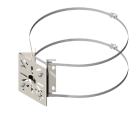 UNISTAB AM2956B supporto telecamera BIANCO palo d. 80÷300mm colla