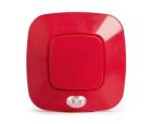 INIM FIRE ES2020RE Red optical/acoustic alarm