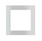 EKINEX EK-DQS-GAG Square window plate 60X60 in plastic (silver color)