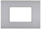 MAPAM CBM7004-4 Placca Metallo Vip CBM7004-4 4P GrigioChiaro