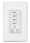 ELAN KPCW7W Keypads Keypad Controller, 7-Button, White