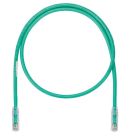 PANDUIT UTP6ASD2MGR Patch Cord in Rame- Cat 6A SD- Green UTP Cable- 2m