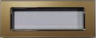 MAPAM 6007BL-4 Gem 6007BL-4 7P Gold Glass Plate