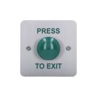 CDVI RTESFD RECESSED GREEN MUSHROOM BUTTON