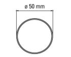 FAAC 132263 50 GROOVED ROUND TUBE ADAPTER