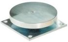 INIM INCENDIO S02160_00 Contropiastra ammortizzata per fermi serie S02, SH2, S00 per magnete con forza di tenuta 1500N / 150Kg