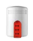 VENITEM 23.29.24 MINI DOGE L white/orange siren with flashing led