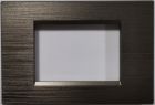 MAPAM 8003SL-7 8003SL-7 Art 3P Dark Brown Brushed Technopolymer Plate