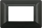 MAPAM M8003-02 Placca Tecnopolimero Joy M8003-02 3P Nero