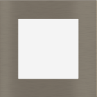 EKINEX EK-SQS-GBR Surface plate (71 and 20Venti ) square nickel colour
