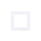 EELECTRON PO60A01PL-4 HELVETIA WHITE PAINTED PLASTIC PLATE 60