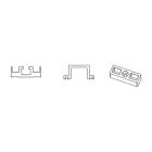 TOPP 8E1369 T10 Kit Adattatore Ante Telaio L=3200 Arg.