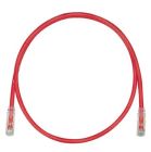 PANDUIT UTPSP3MRDY Copper Patch Cord- Cat 6- Red UTP Cable- 3 Meter