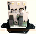 ABTECNO APE-550/1012 SCHEDA RETROFIT LED LAMPEGGIATORE 12/24/230V 