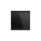 ELSNER 70339 M1-T- black/black/matt Single Push Button body