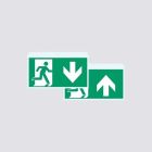 INIM FIRE OH320PND1 Panel with pasted pictograms downwards