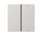 JUNG LS401TSAPLG Key cover for 1-channel sensor module. symbol mod. LS990- light grey