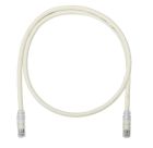 PANDUIT UTP6A5M Patch Cord in Rame- Cat 6A- Off White UTP Cable- 5 Meters