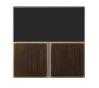 JUNG RCDME4092TSAAT Copritasti per controller KNX RCDLS4092M- ottone anticato