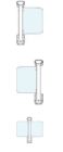 FAAC FMWI_G10E960 Vetro TSG mWing D = 960 mm