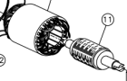 GIBIDI P9AY02200 510 MODE MOTOR 