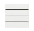 EKINEX EK-TRO-F_ Pack of 4 FF series horizontal rectangular pushbuttons in Fenix ​​NTM