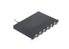 PANDUIT NKFD1W6BLDSC NK eDrawer with 6 Duplex SC Adapters - Blk- Phos B