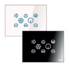 ITC AUDIO 6700-158000 PCL8-T Light control panel with 8 touch controls