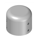 UNISTAB AM6075Z GALVANIZED cable outlet connection for pole head d. 45