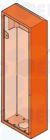 FAAC RICAMBI 63003466 COFANO+SPORTELLO 615 BPR (RAL 2004)
