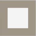 EKINEX EK-PQP-FCO FENIX NTM square FF/71 (Form/Flank/NF) plate - 1 window