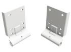 SOMMER 240033-R9016 Piastra inferiore HOME offset 18 mm RAL9016