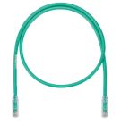 PANDUIT UTP6ASD3MGR Copper Patch Cord- Cat 6A SD- Green UTP Cable- 3 Mater