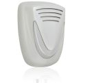 VENITEM 23.26.28 Sirena MINI MURANO AL autoalimentata biancoperlato-arancio + lampeggiante led 