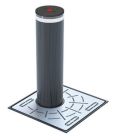 FAAC 117551 JS 80 HA EFO retractable security bollard