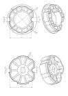 CAME 001YK5139 80 MM INCLINED WARHEAD