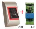 ABTECNO XPR-B100S-SA-RU2-KIT KITB100S - LETTORE BIOMETRICO DA ESTERNO