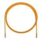 PANDUIT UTP6A2MOR Patch Cord in Rame- Cat 6A- Orange UTP Cable- 2 meters