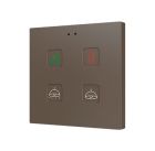 ZENNIO ZVITR4M RGB key 4. PC-ABS Capacitive push button - 4 but