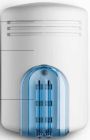VENITEM 23.29.56 MINI DOGE AL self-powered high sound siren with flashing LED - white/blue