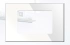 BLUMOTIX BX-R10W KRISTAL placca in vetro 3 posti Bianco